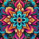 Mandala-Färbung